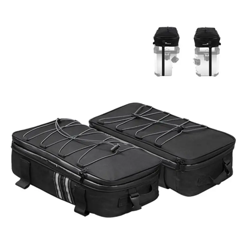 Waterproof Expansion Bag Motorcycle For BMW GS Adventure Pannier Bag Tail Luggage Bag