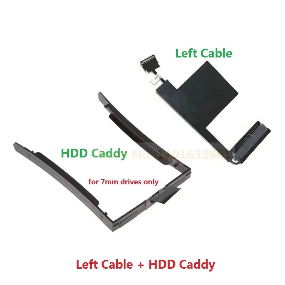 

2.5 SATA HDD Hard Drive Left or Right Cable Connector Caddy Frame Holder M.2 2280 SSD Bracket Tray for Lenovo ThinkPad P50 P51