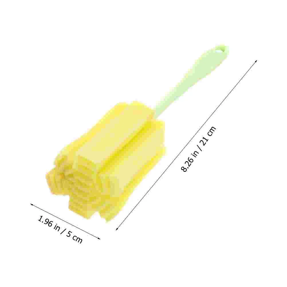 1PCS Long Handle Baby Bottle Brush Soft Sponge Brush Water Glass Cup Washing Cleaner Tool Kitchen Cleaning Specialty Tool