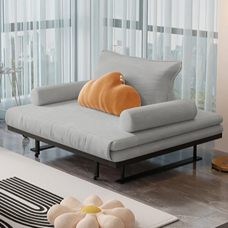 الحد الأدنى الحديثة أريكة استرخاء غرفة المعيشة الفردية كرسي أريكة الشمال الأبيض صالون صالة الجمال Sillon كاما صالون الأثاث #5