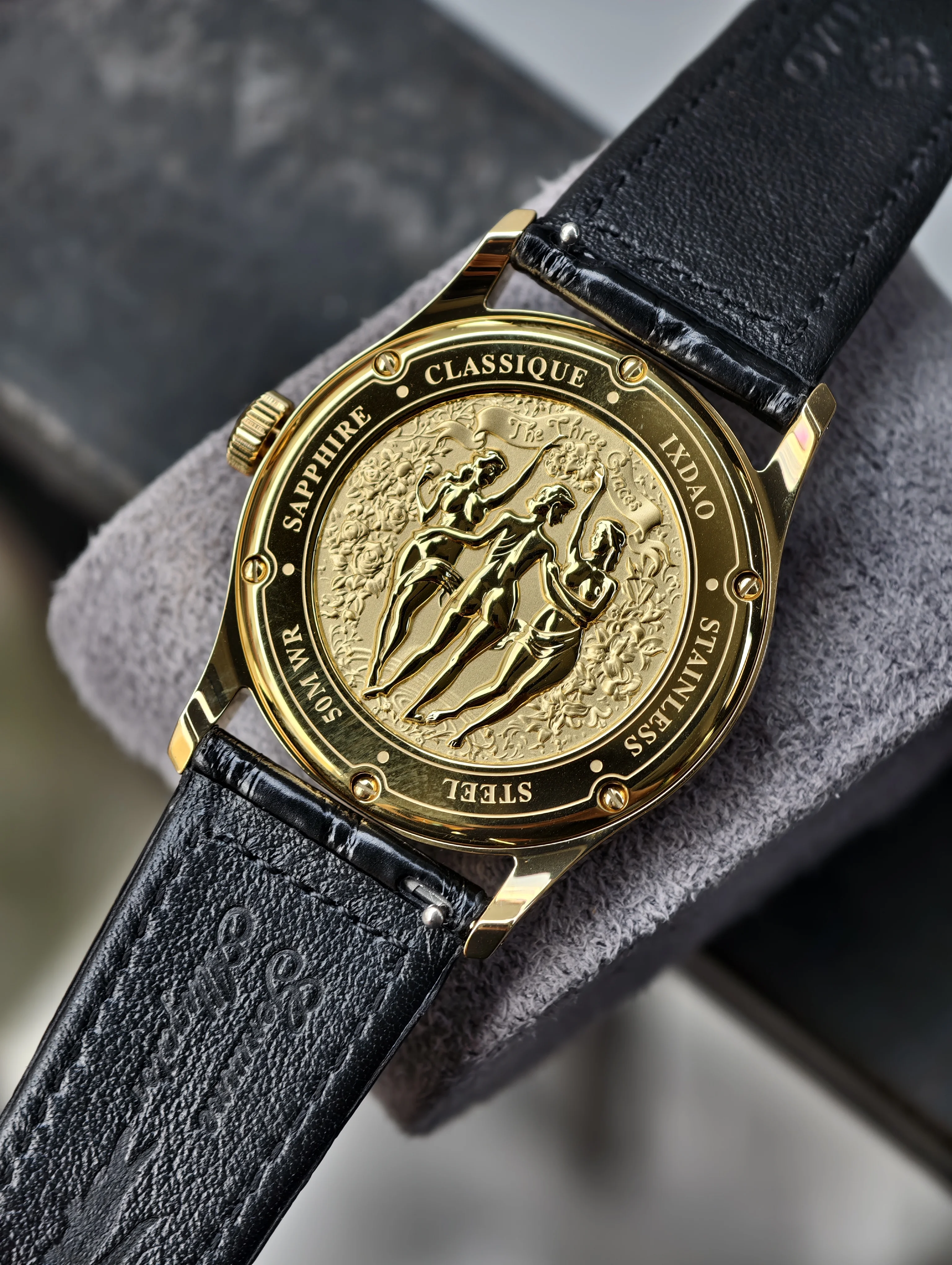 

IX&DAO Luxury Watch for Men Original Fashion Business Man Quartz Wristwatches Waterproof Stainless Steel Watches Reloj Hombre