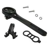 Bicycle Bike Handlebar Computer Extended Mount with Light Clamp Kit for Garmin Edge 25 130 200 500 510 520 800 810 820 1000 1030