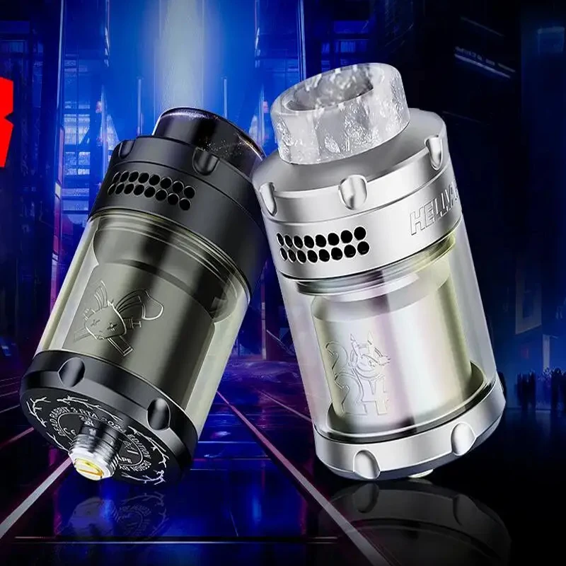 เฮลเวปกระต่ายตาย3 RTA 3.5/5.5มล. ตัวทำไอน้ำบุหรี่ไฟฟ้าขดลวดคู่แบบ810รุ่น2024ดั้งเดิม