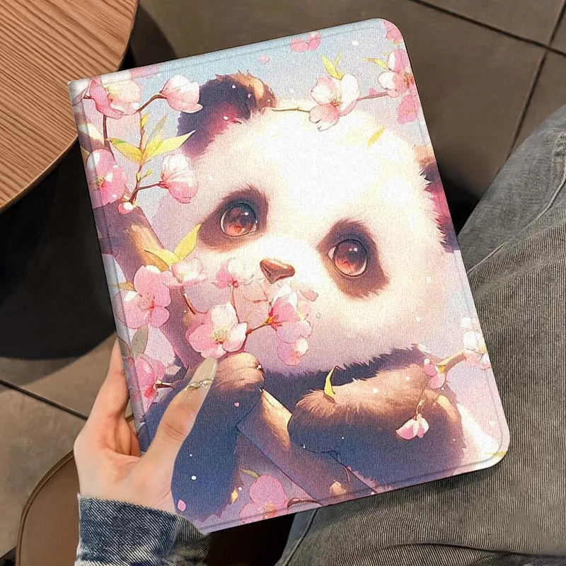 الباندا الفن الكرتون الساطع لباد برو الهواء Mini 2 3 4 5 6 7 7 8th 9th 10th 11th 10.2 9.7 10.5 10.9 11 12.9 13 حافظة كمبيوتر لوحي #1