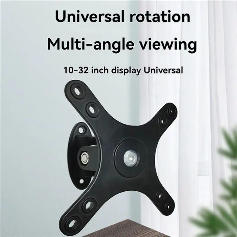 Delicate Texture-2X Monitor Mount Stand Wall Mount Hanging Rack, VESA 100X100mm And 75X75mm Support For 10-32 Inch Screen