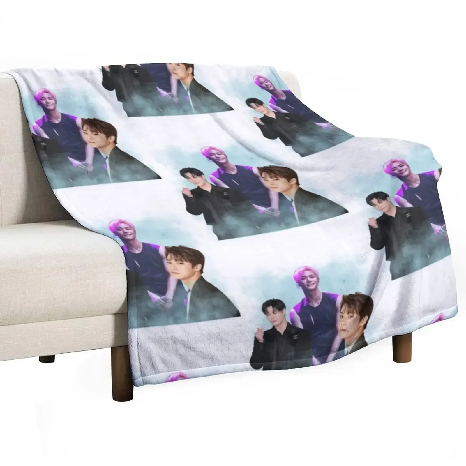 

Moonbin - ASTRO - Kpop Throw Blanket Soft Loose Blankets