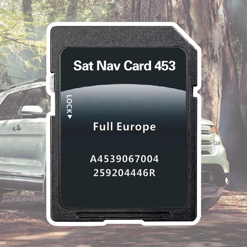 

Sat Nav A4539067004 System Update Map Full Europe for Smart 453 mit Cool & Media Navigation Car 2023 GPS SD Card