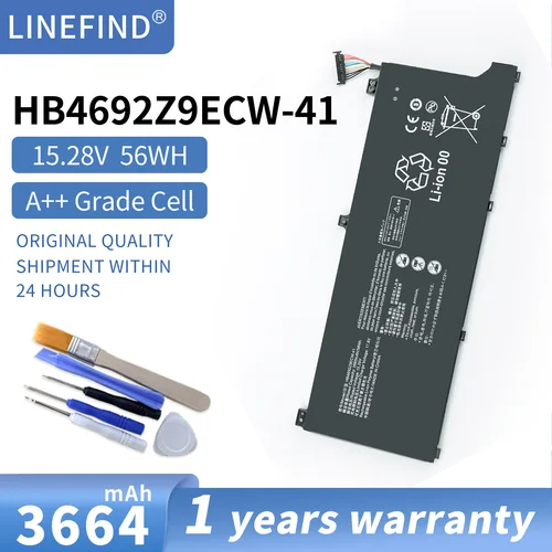 HB4692Z9ECW-41 4ICP5/62/81 batería para Huawei Honor MateBook D14-53010TVS Magicbook 14 HB4692Z9ECW-22A NBLK-WAX9X 56WH