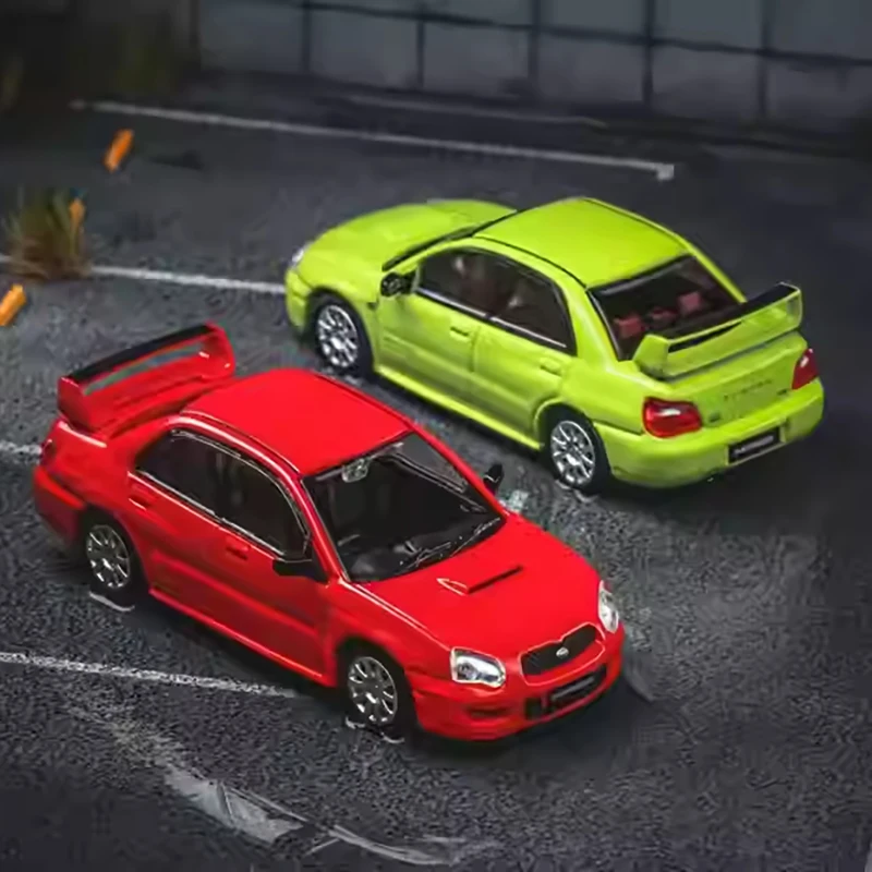 

MC 1:64 IMPREZA WRX STI 2003 Blobeye Alloy Car Diecasts & Toy Vehicles Car Model Miniature Scale Model Car For Children