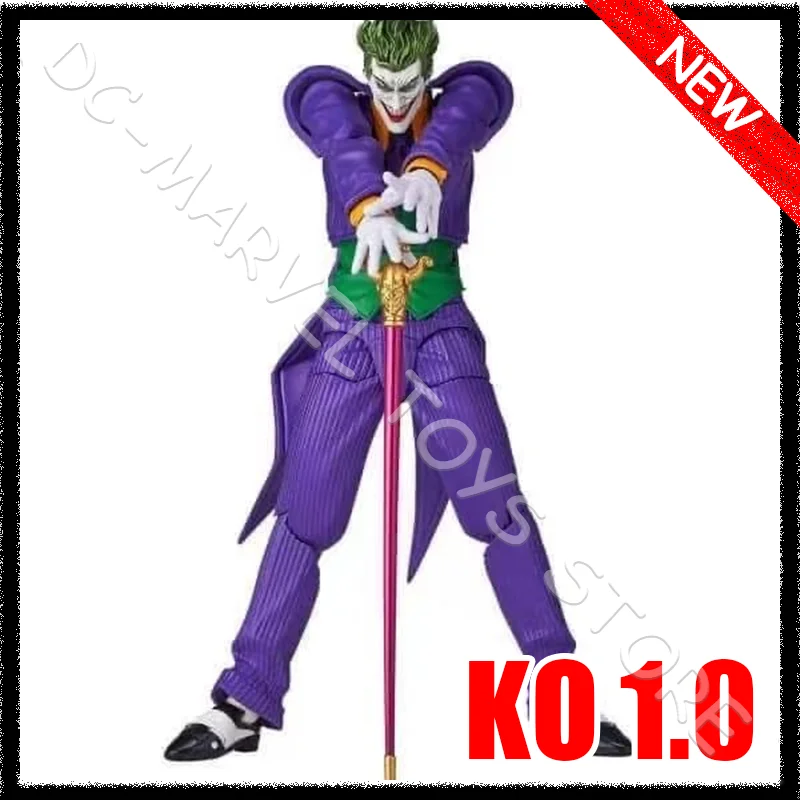 

New Ko Joker Ver 1.0 Kaiyodo Amazing Yamaguchi Joker Ver. 1.0 Action Figures Movable Figurine Hobby Collectibles Custom Toy