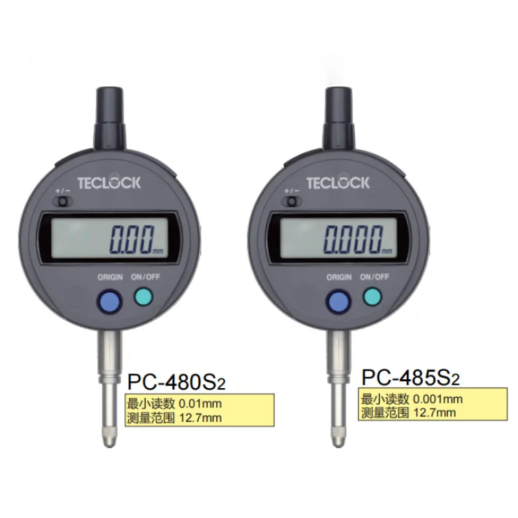 TECLOCK PC series 0.01mm 0.001mm digital display indicator PC-440J PC-465J