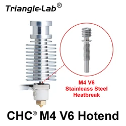 CTrianglelab CHC M4 V6 Hotend  ceramic heating core quick heating for DDE KIT ender 3 V6 hotend CR10 v3 mk3s 3d printer upgrade