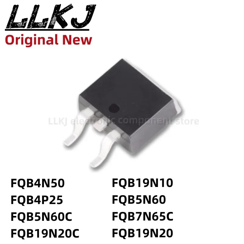 1pcs FQB4N50 FQB4P25 FQB5N60C FQB19N20C FQB19N10 FQB5N60 FQB7N65C FQB19N20 TO263 MOS FET TO-263