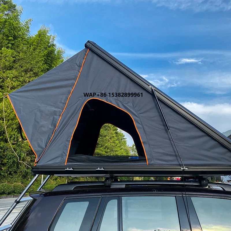 

2021 Roof Top Suv Aluminium Triangle Hard Shell Roof Top Tent