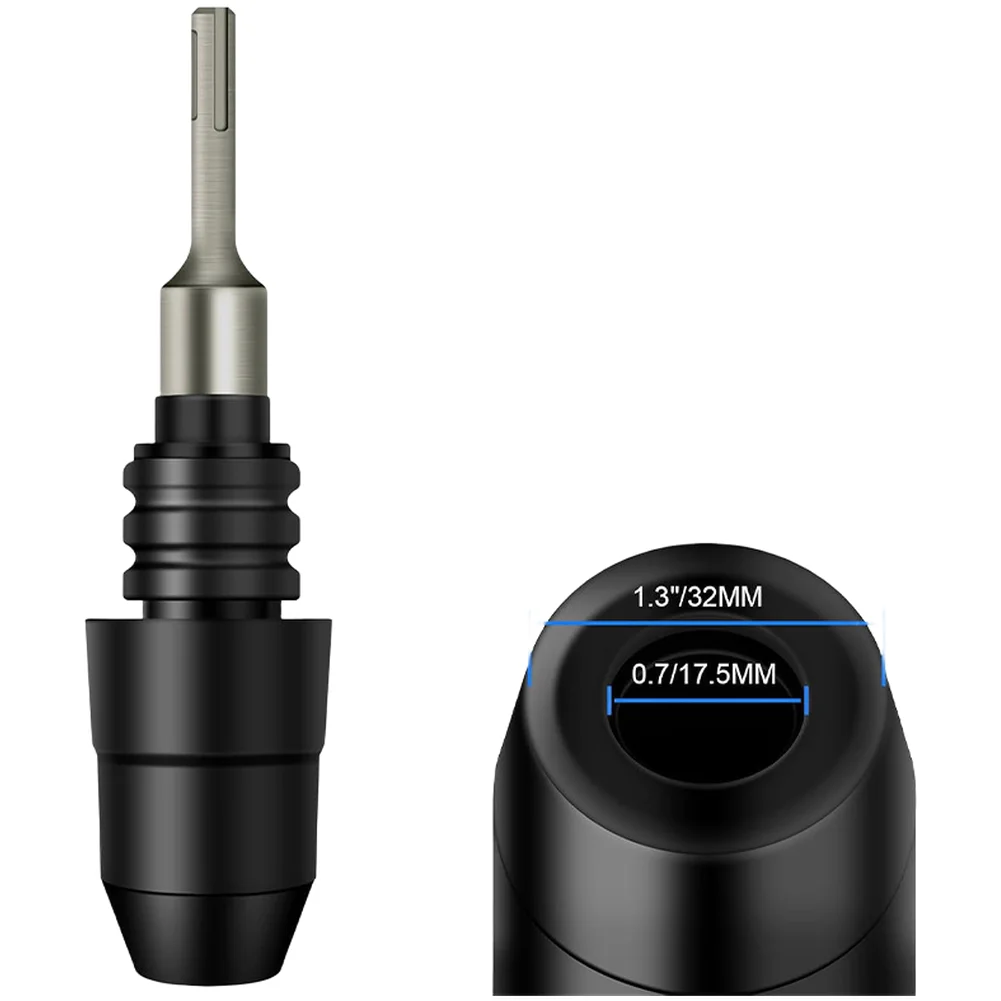 

For SDS-Plus To For SDS-Max Adapter: Alloy Steel For Versatile Rotary Hammer for Power Tool Accessory