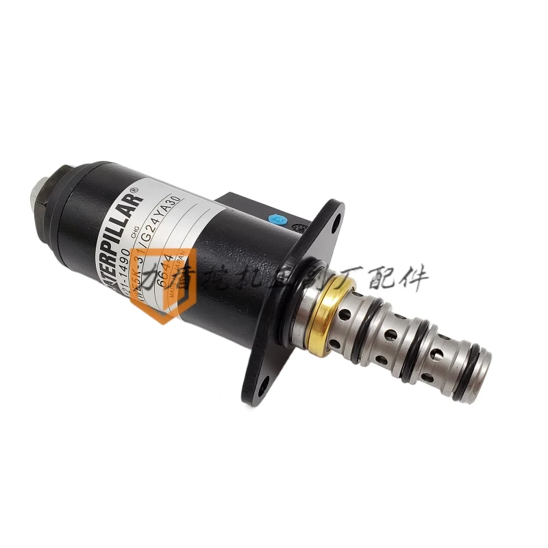 For Cat Caterpillar 312 320 324 325 329 330b/C/D Rotary Brake Solenoid Valve Excavator Accessories Caterpillar