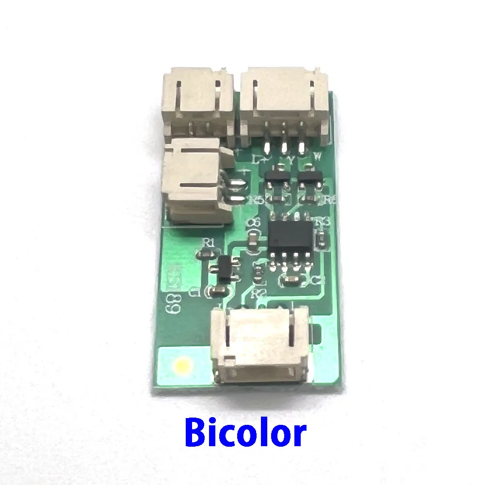 1pcs Type-c Led Touch Small Night Lamp USB 3.7V Lithium Battery Charger Module Charging Board  Monochrome bicolor Connector