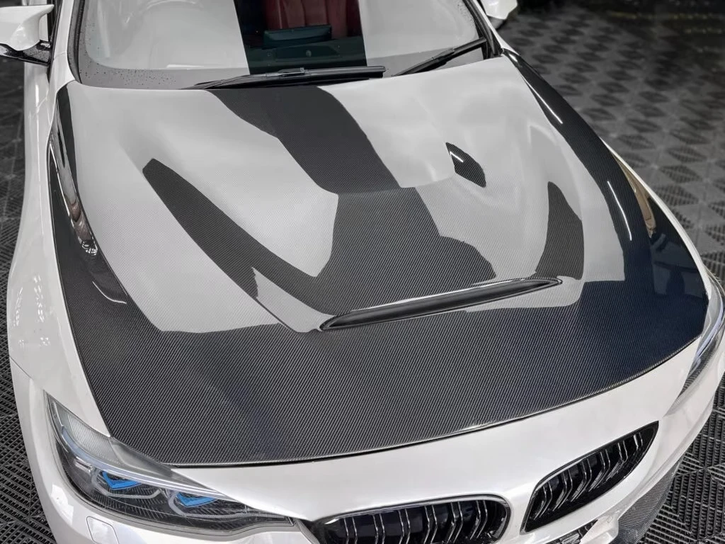 Carbon Fiber Engine Cover for  F80 F82 M3 M4 Gts Type Carbon Fiber Engine Hood Bonnet