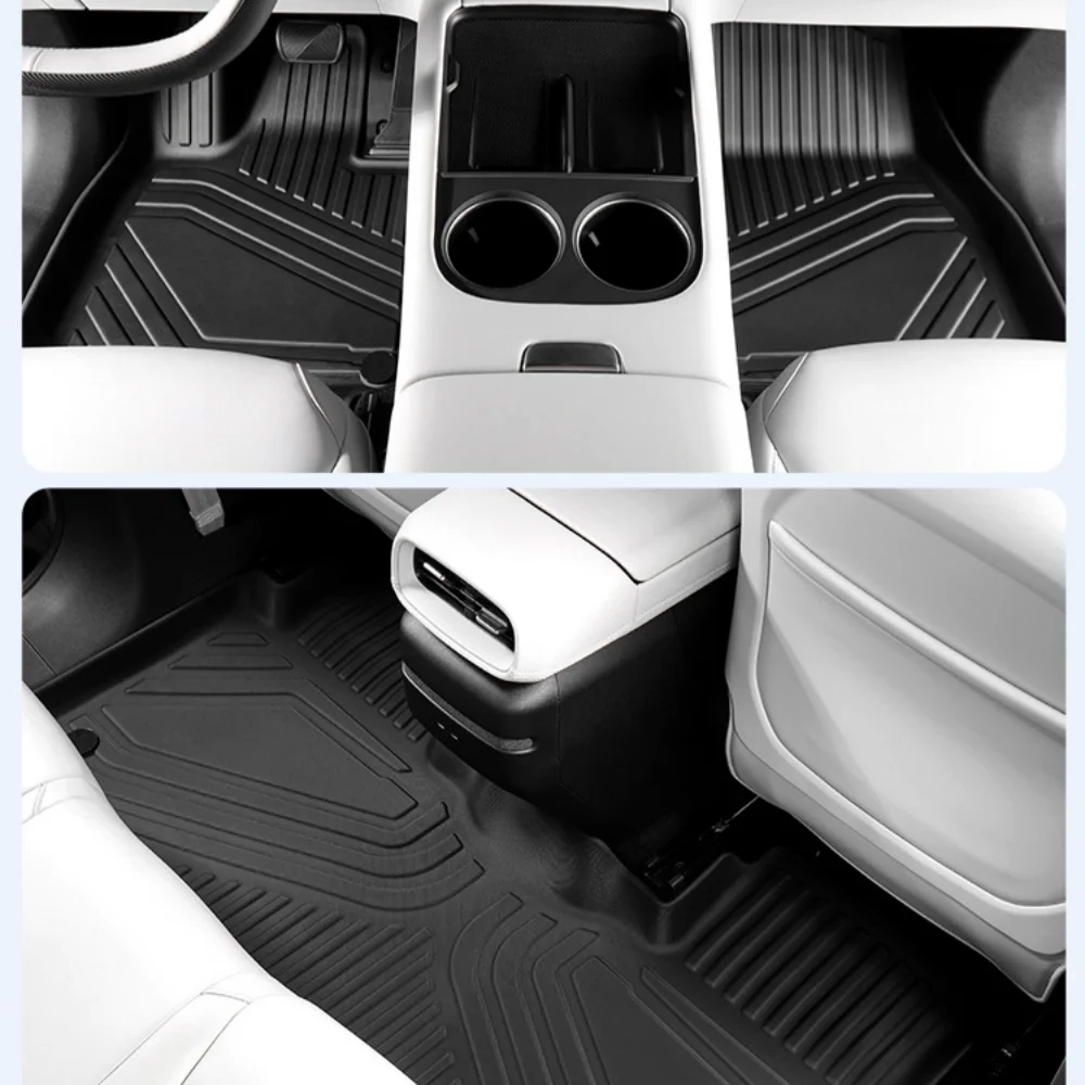 For Xpeng P7+ 2026 2027 TPE Foot Mat Floor Mats Cargo Liner Trunk Pad Waterproof All- Weather Car Interior Accessories LHD