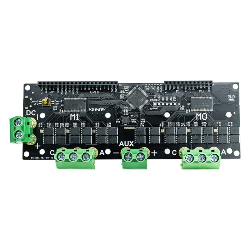 

ODrive3.6 56V with X2212 Motor FOC BLDC Servo Double Motor Controller Board ODrive3.6 Motor Control Board 12-56V