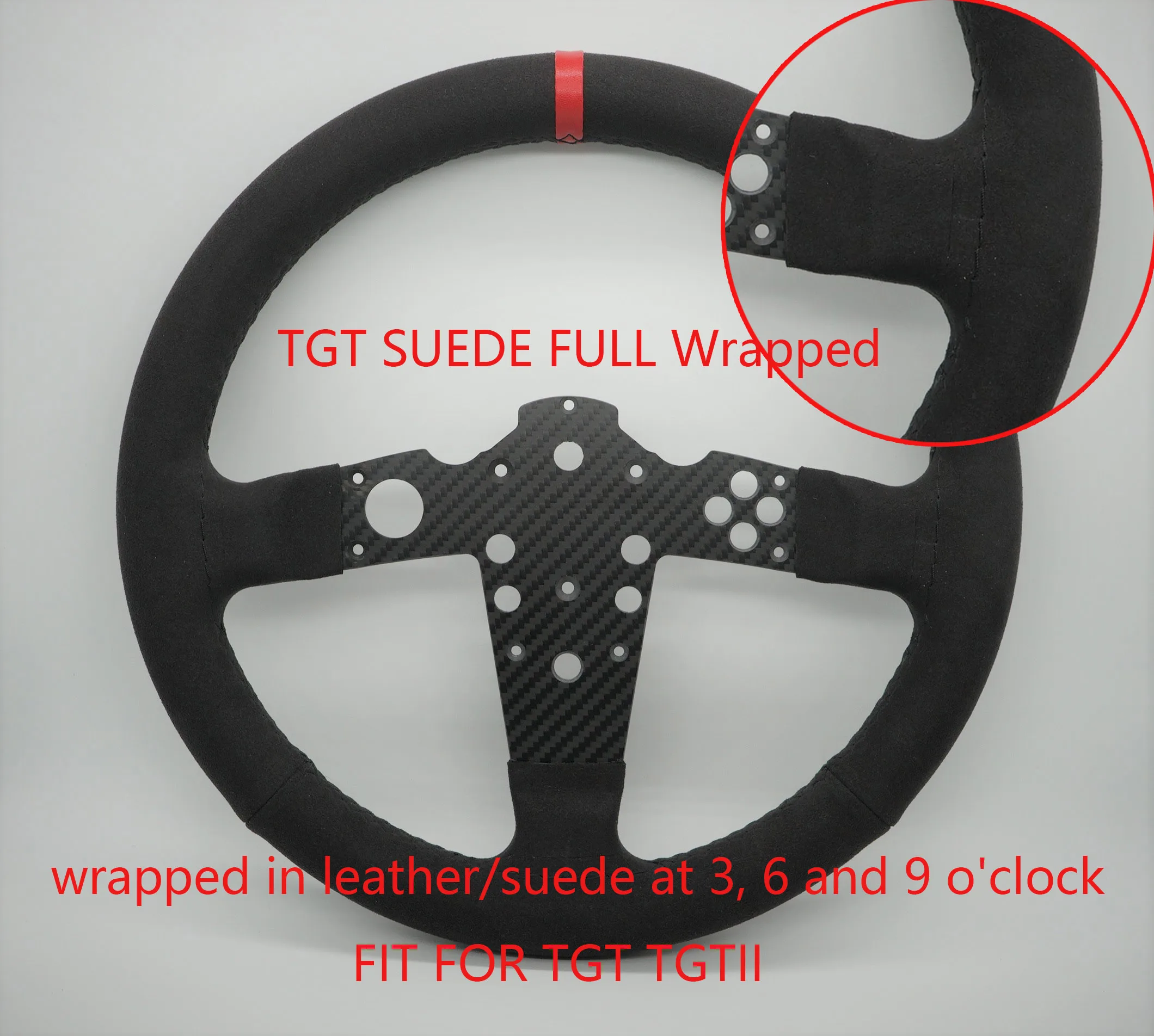 SIMPUSH  Racing 13inch 33cm Rally steering Wheel MOD DIY sim racing SIMRACING FOR Thrustmaster T300RS T300GT TGT T-GT