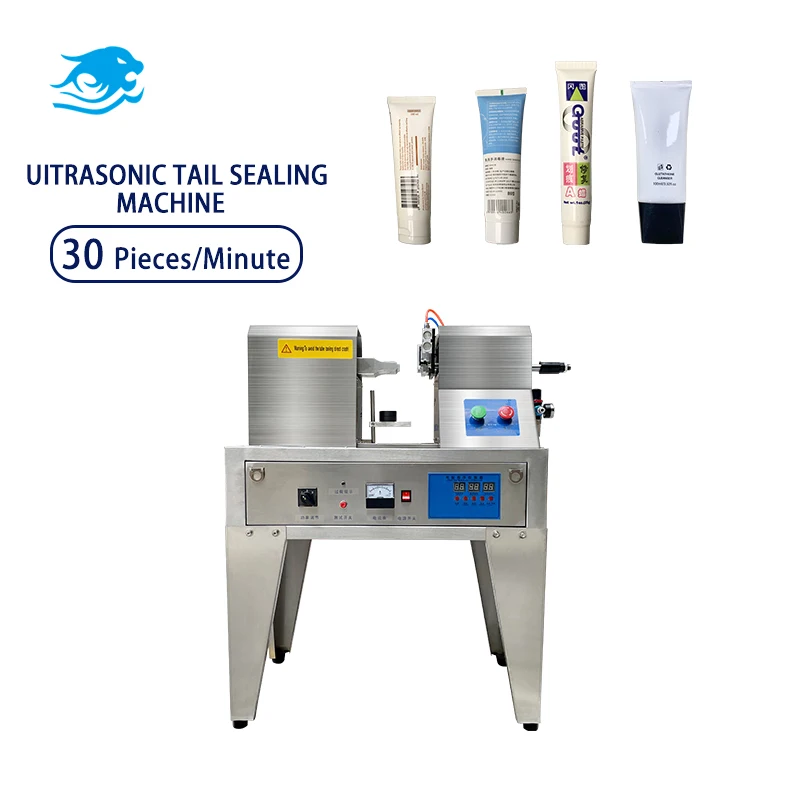 Aluminum Foil Plastic Hose Sealing Machine Semi-automatic Ultrasonic Tube Sealing Machine