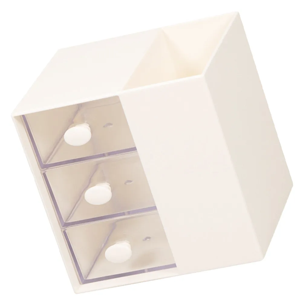 

Multi-Layer Desk Organizer With Drawers For Stationery Desktop Drawer Style Storage Box, Tabletop Organizer Case, Home Office