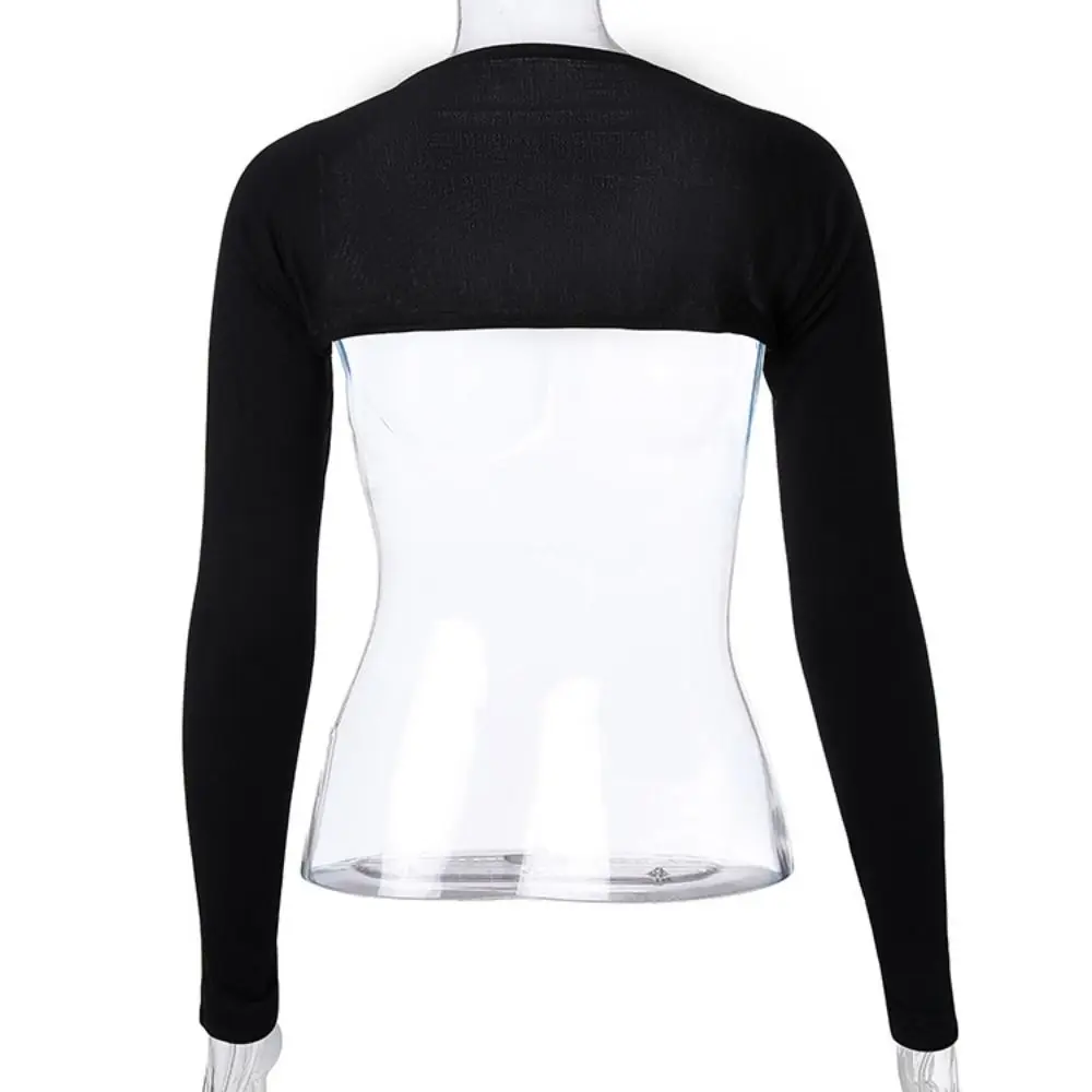 Undershirt Arm Sleeves Shawl Soft Modal Long Shoulder Sleeves Arm Cover Shrug Hijab Accessories Stretchy Crop Top