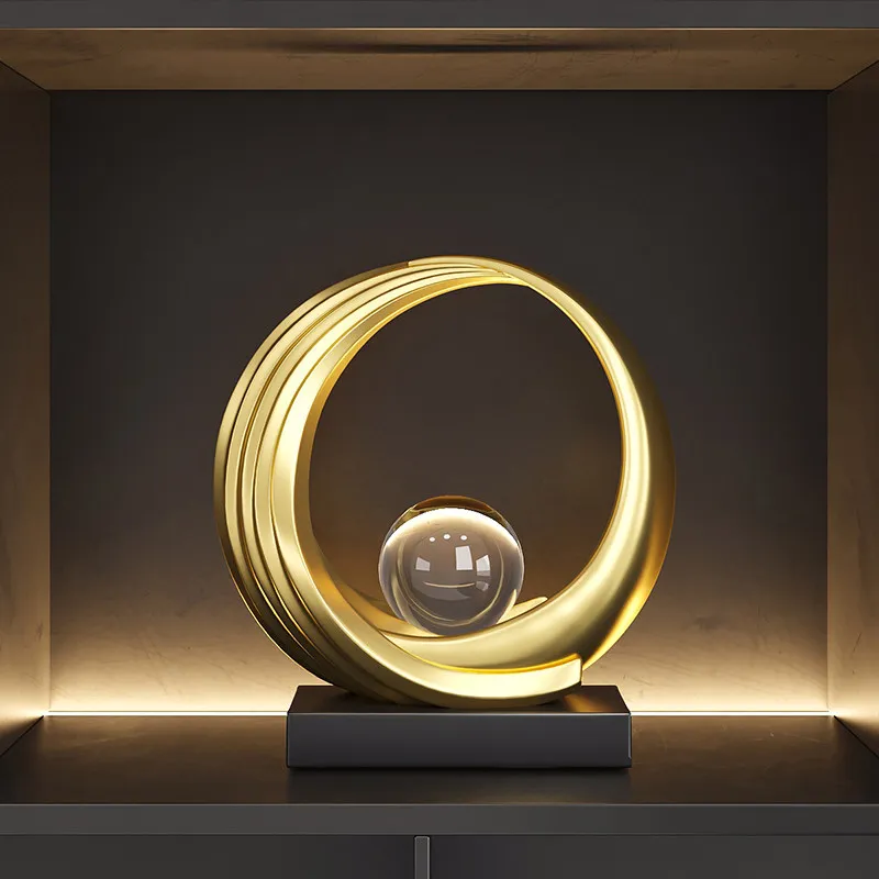 

DSA's wealth is rolling in cabinets, decorative ornaments, light luxury, high-end living room TV cabinets, high-end atmosphere
