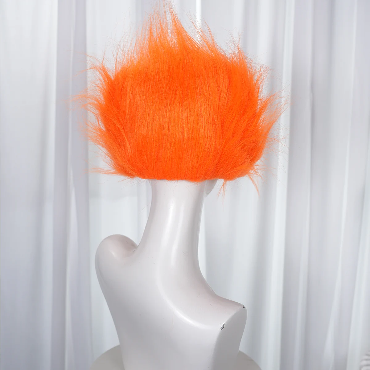 วิกผมสั้นสังเคราะห์ วิกผมคอสเพลย์แบบกำมะหยี่ มีหลายสี เหมาะสำหรับงานบันเทิง