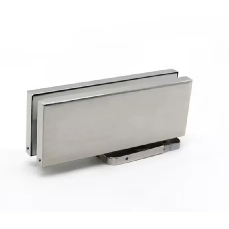 Factory Direct Self Soft Closing Glass Door Hinge Bottom Pivot Stainless Steel Frameless Glass Door Hinge Set