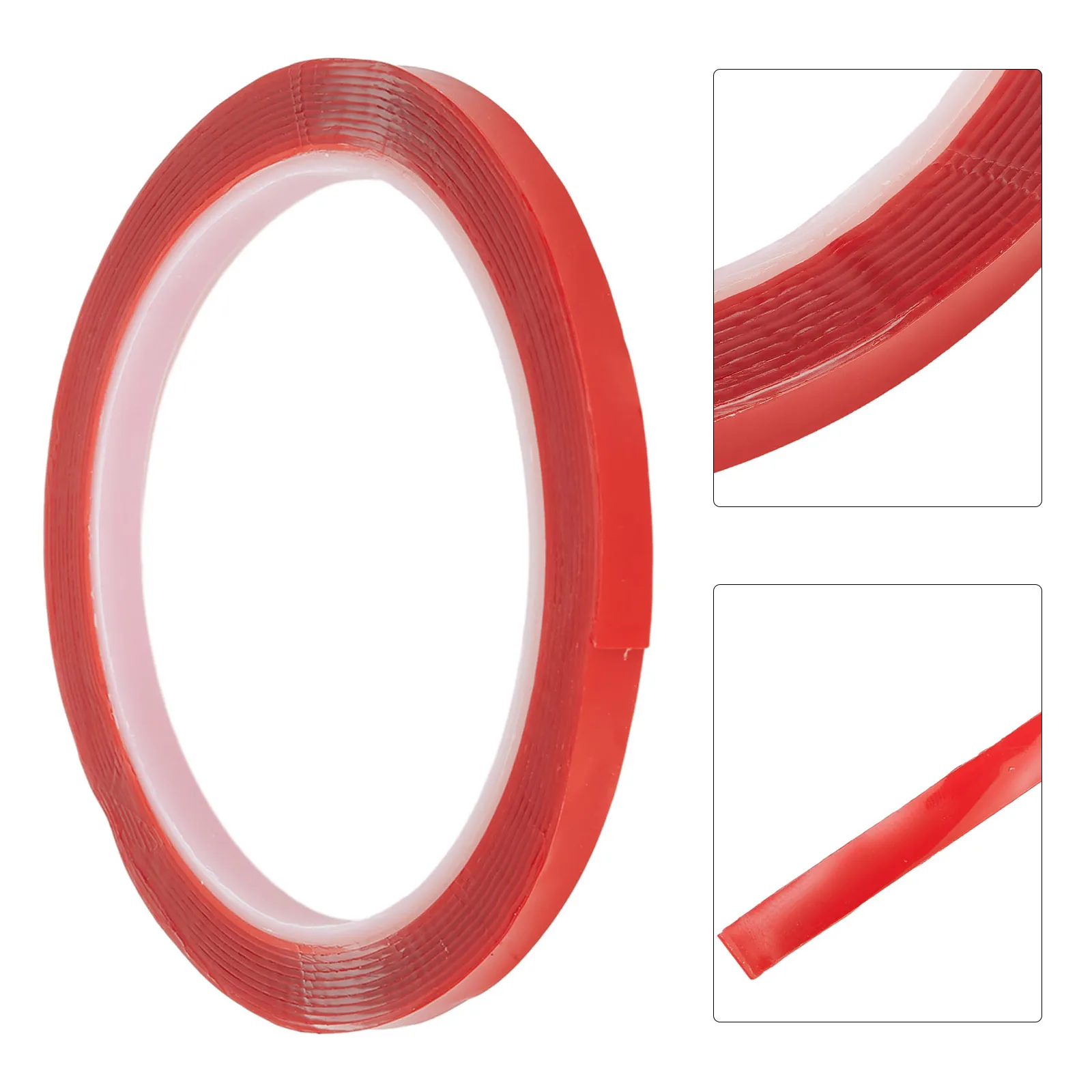 Red Red Film For For NANO Tape For Acrylic Double Sided Reusable Gel Mounting Strip For Wall Home Car Decoration Accessories - Aliexpress Deal