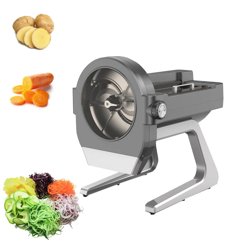 Electric Vegetable Cutter Machine Frozen Meat Slicer Potatoe Slicers Vegetable Minced Particles Machine