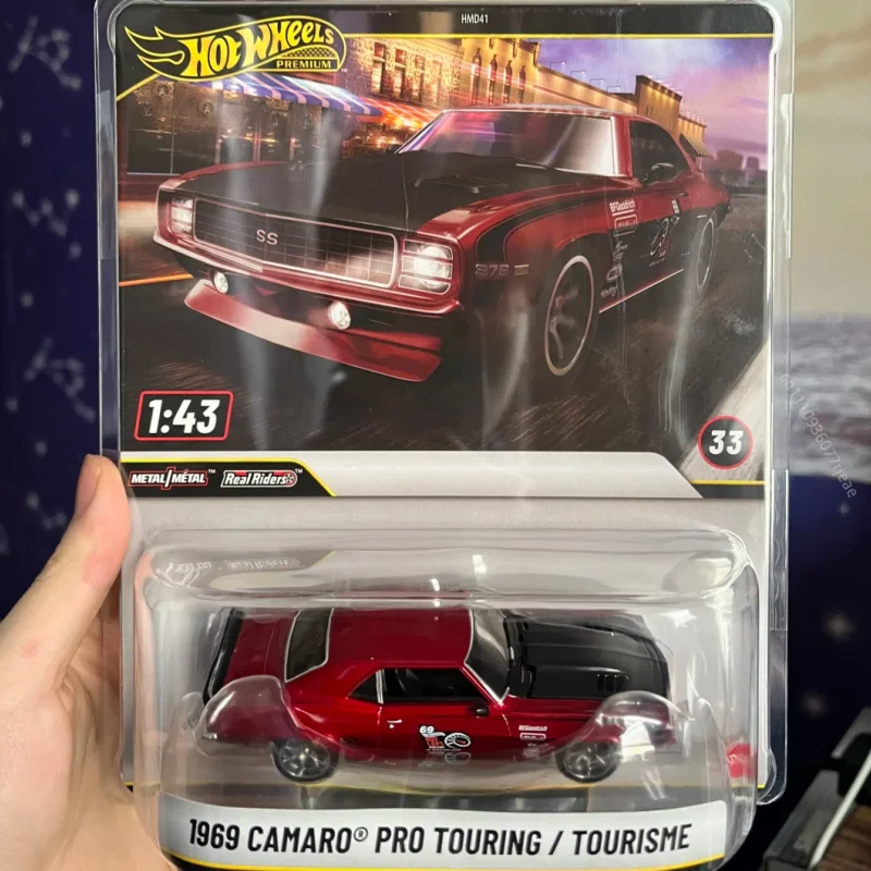 Hot Wheels Premium HMD41-K Toyota Tacoma McLaren W1 Porsche GT3 RS 1969 Camaro Pro 1:43 Diecast Car Model Collector's Gift Toys