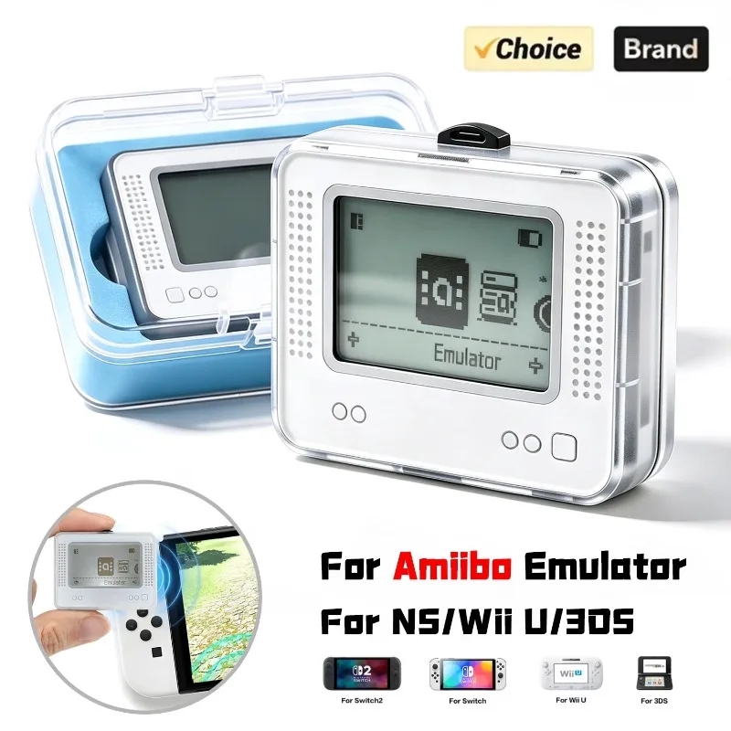 Für Nfctool Amiibo-Emulator, intelligenter Amiibo-Kartenleser & -Kopierer, universeller Amiibo-Emulator für Switch/3DS/Wii U, Amiibo-Tag-Emulator