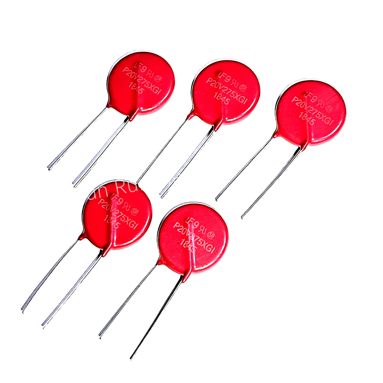 Litteifuse-Varister Vermelho P20V275XG1, V20E275PL1B7 DIP P20V275 V20E275P 20mm 275AC 430V Reostato P20V275XGI, original, 1 10 20Pcs