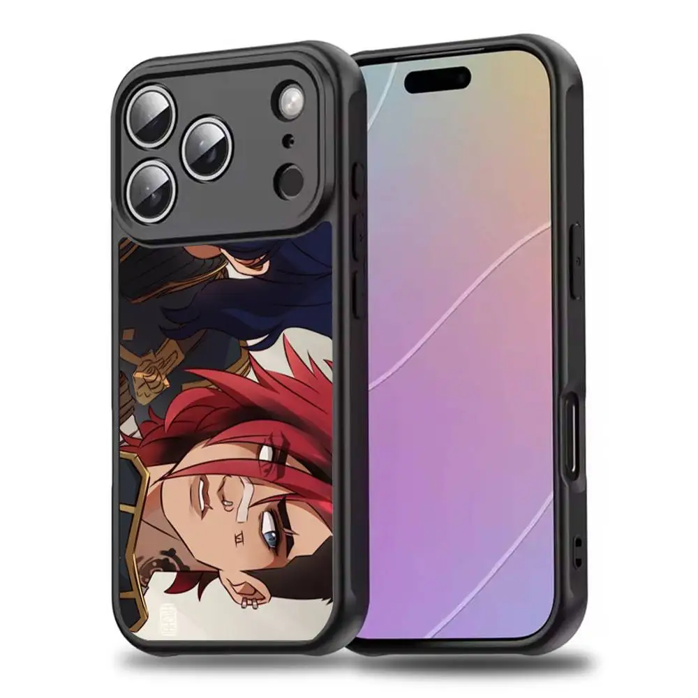 CaitVi Caitlyn y Vi funda de teléfono para iPhone 17,16,15,14,13,12,11,Pro,Max,Plus,Mini,SE4,E carga inalámbrica magnética Magsafe