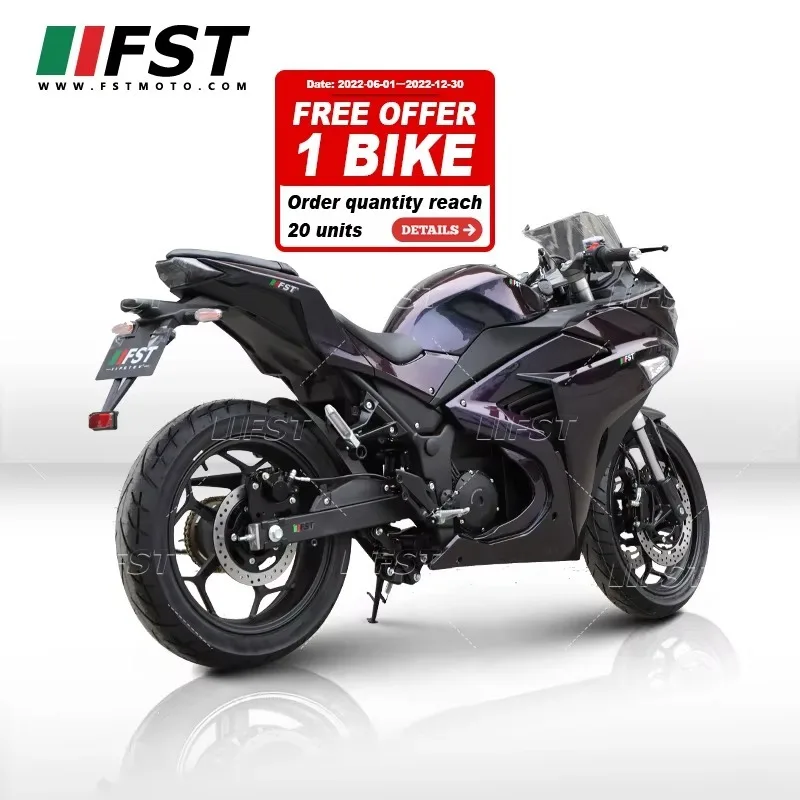 Xiangyin Bici sportiva a lungo raggio di alta qualità Street Legal 2000W Moda in vendita Batteria da corsa Motocicletta elettrica per adulti