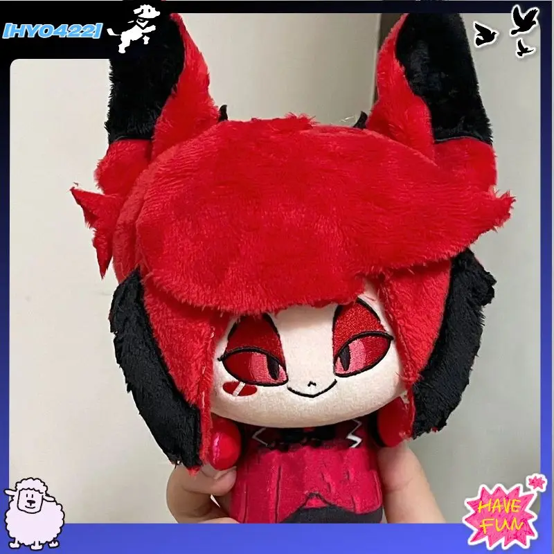 

Hazbin Hotel Alastor Deer Cartoon Anime Plush Doll 15cm Soft Cute Stuffed Toy Peripheral Gift for Girls Fans Collection