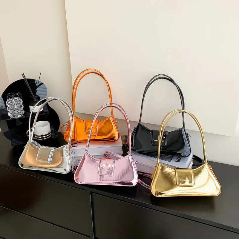 

New women's bag with niche design, armpit bag with advanced minimalist, fashionable single shoulder bag, diagonal cross bag