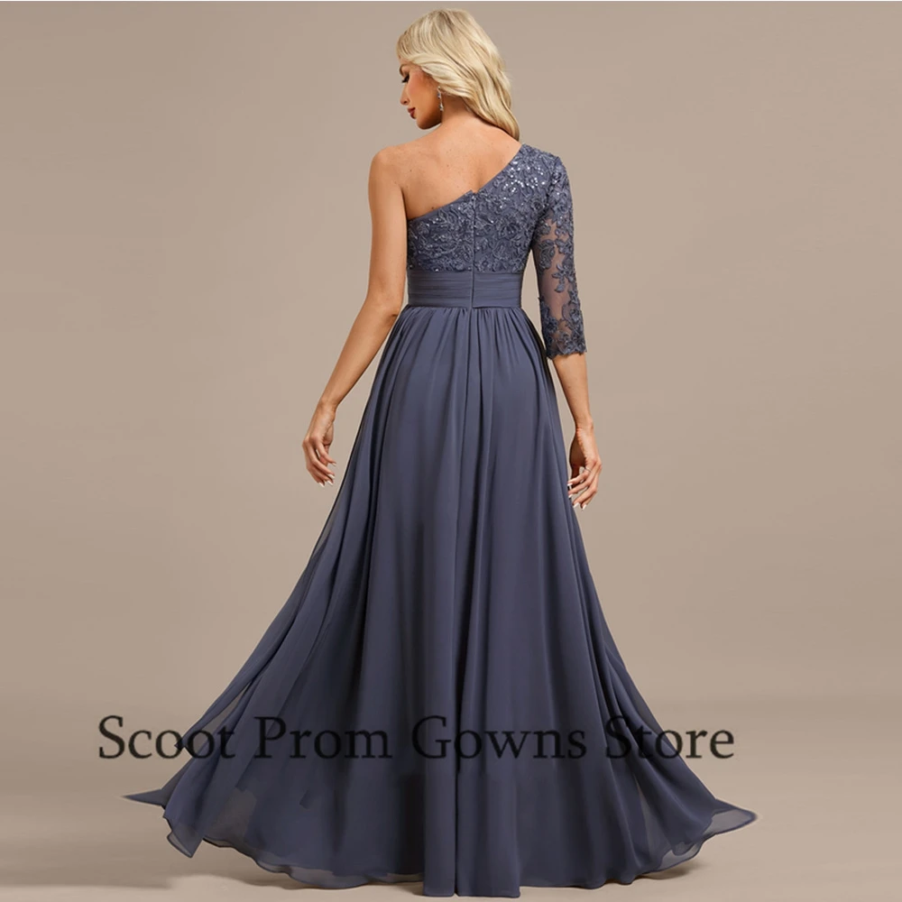 Vestidos para madre De novia con abertura lateral para playa, vestidos De fiesta De boda con manga 3/4 para mujer, novedad De verano 2025, bata De playa De gasa