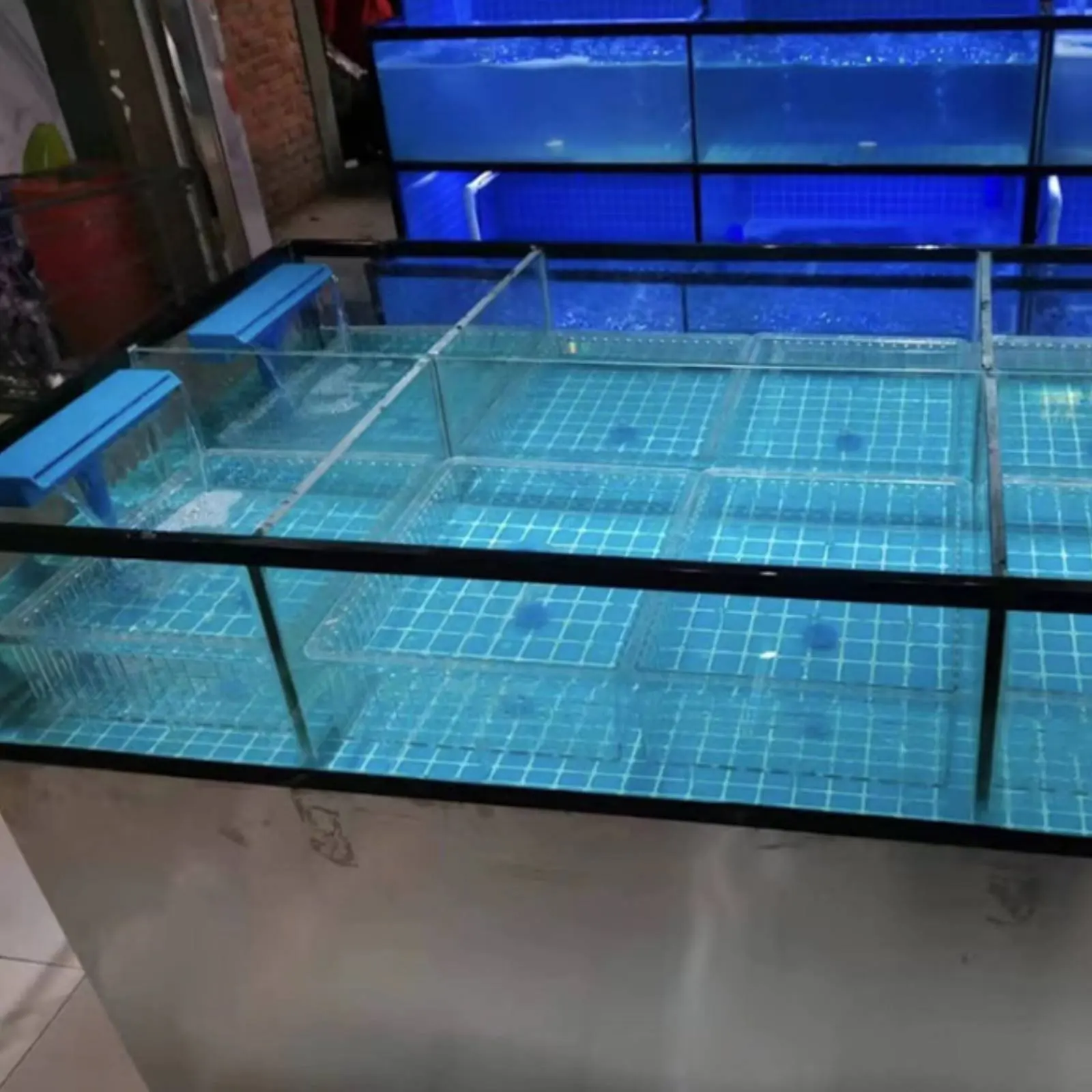 

PVC Aquarium Waterfall Oxygenation Waterfall Outlet Aquatic Aquarium Spillway Easy to Install Pet Supply No Joints Needed