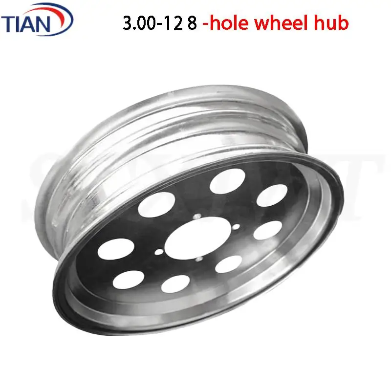 

Premium 3.00-12 8-Hole Aluminum Alloy Motorcycle Wheel Hub for Enhanced Tire Performance and Durability