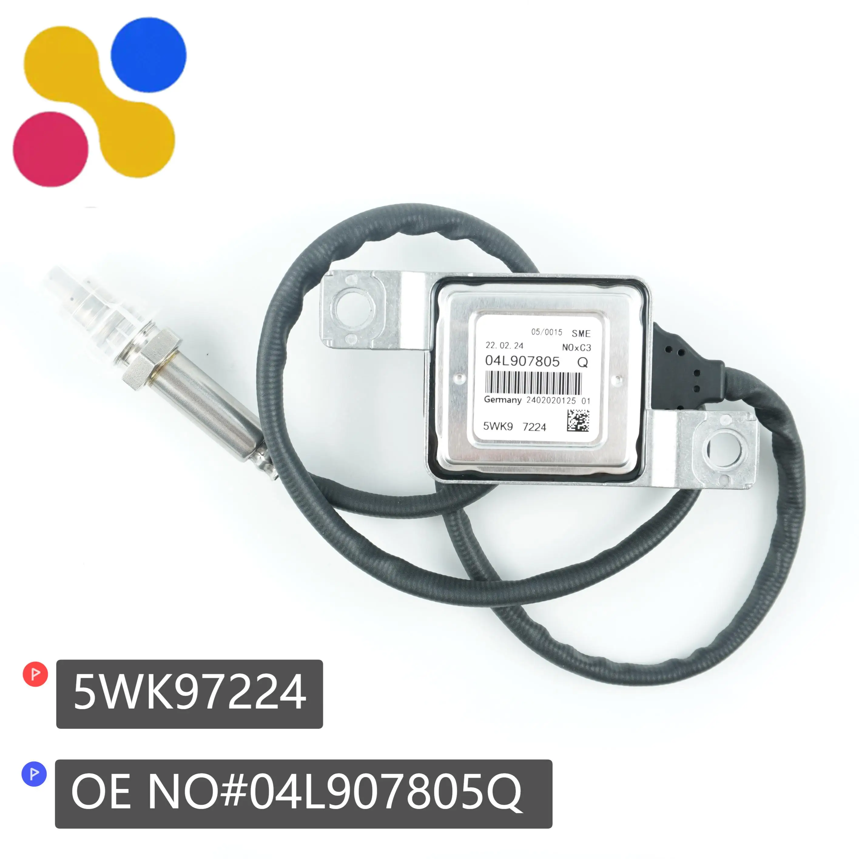 

5WK97224 04L907805Q Nox Sensor for VW Tiguan Caddy 2.0TDI AUDI A3 Sportback A4 Avant A5 A6 A7 A8 Q7 MPV 04L907805 5WK9 7224