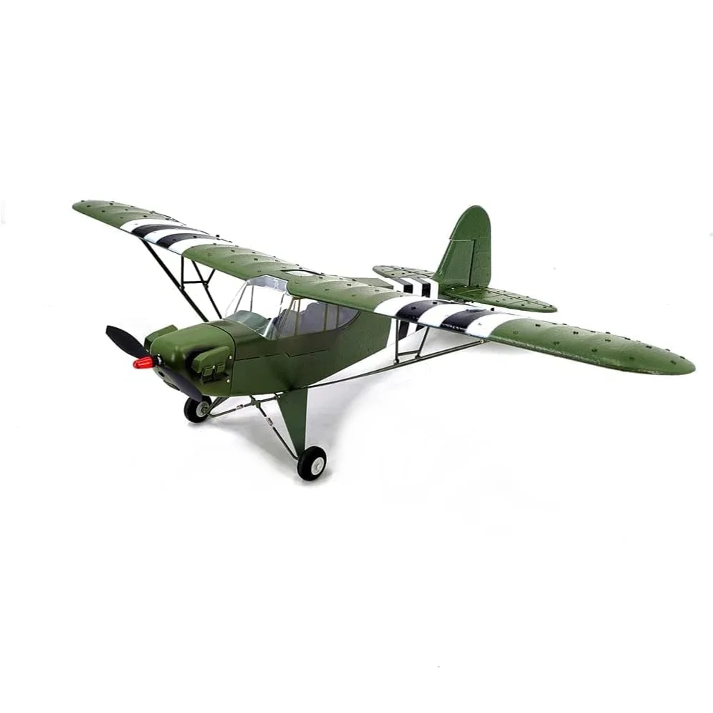 CoolBank-modelo de avión teledirigido de juguete, modelo gaitero J3 CUB, escala 1/16, envergadura de 680mm, 3D/6G, conmutable, EPP, Warbird, RTF, Modo 2