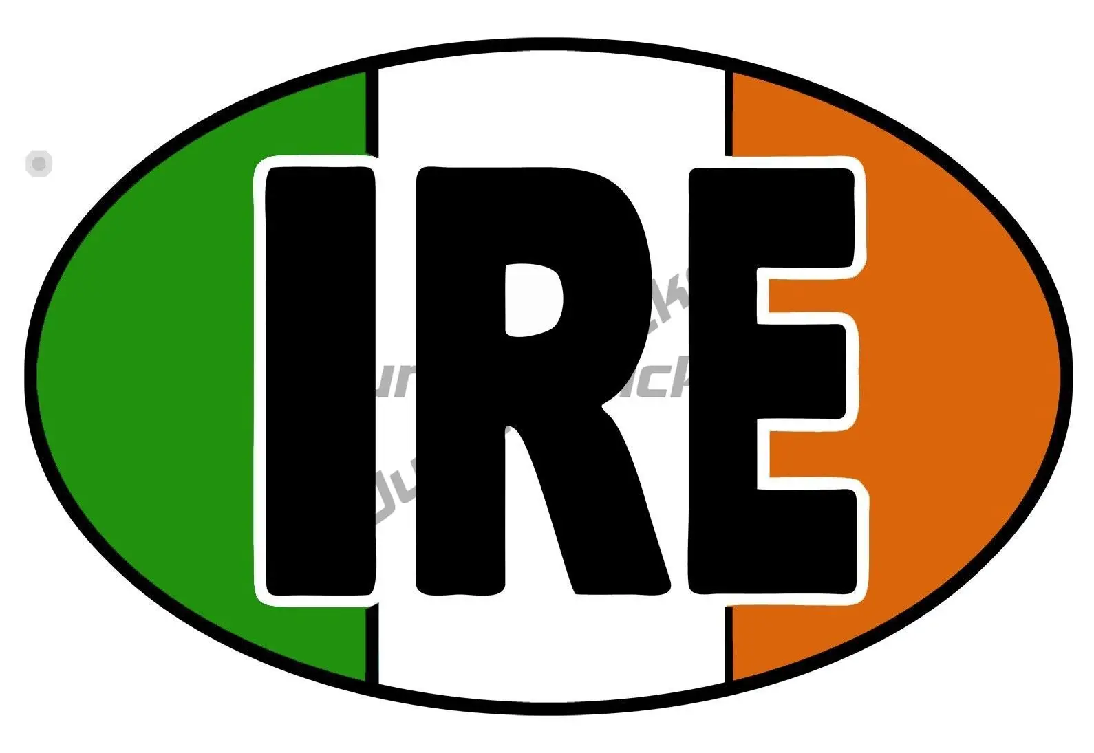 

IRE Irish Stickers with Irish Flag Stickers