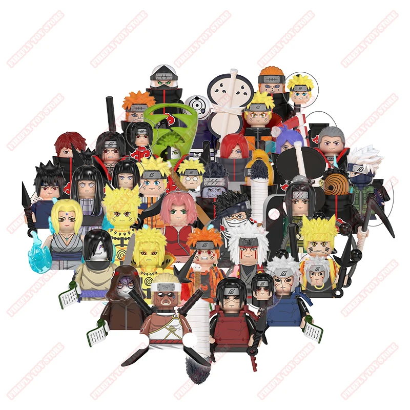 

Naruto Animation Game Peripheral Toy Madara Sasuke Sakura Kakashi Pain Obito Minato Itachi Anime Action Model Figures Collection