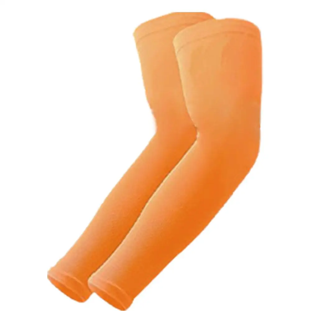1 par de mangas de proteção solar unissex respirável uv capa de manga de mão mangas de proteção solar ciclismo braço ciclismo ao ar livre gelo u6l4