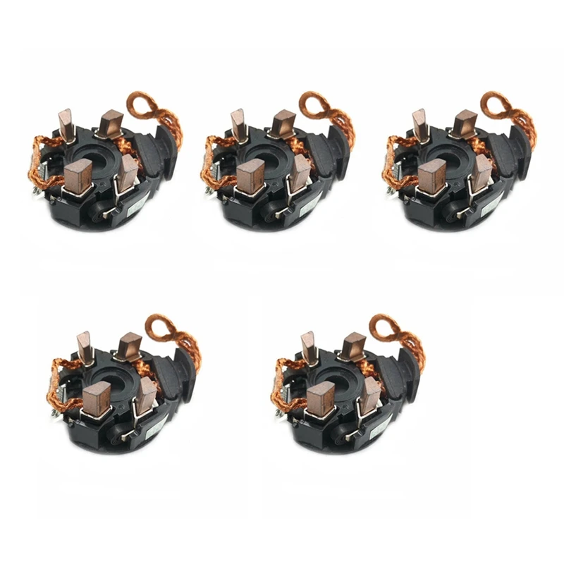 5X Starter Carbon Brushes Holder For Toyota Camry Lexus Starter Commutator End Frame Assy 2813028040