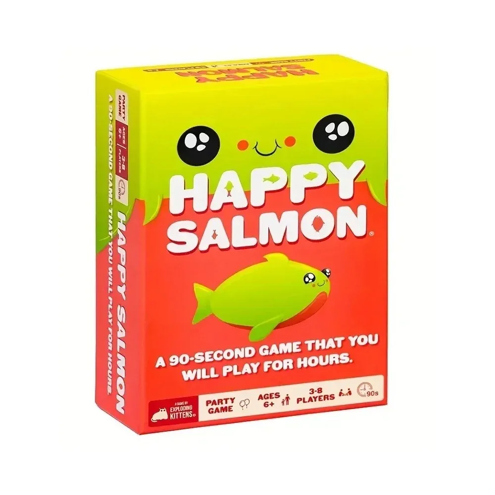 Board Game Happy Salmon Family Reunion Game Cards (English version) image 6
